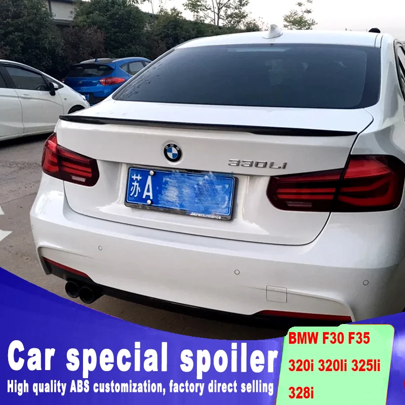 Спойлер для BMW F30 F35 Новый дизайн 2013 2014 2015 2016 2017 высококачественный материал АБС