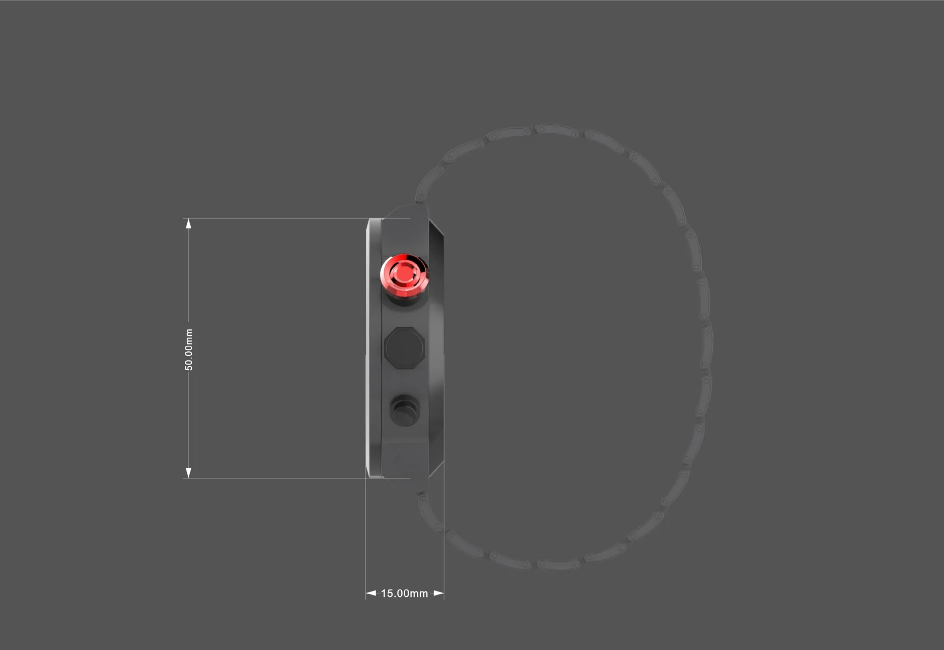 

Watch Processing Simple Fashion Casual Athletic Business Style Adult MEN'S Watch