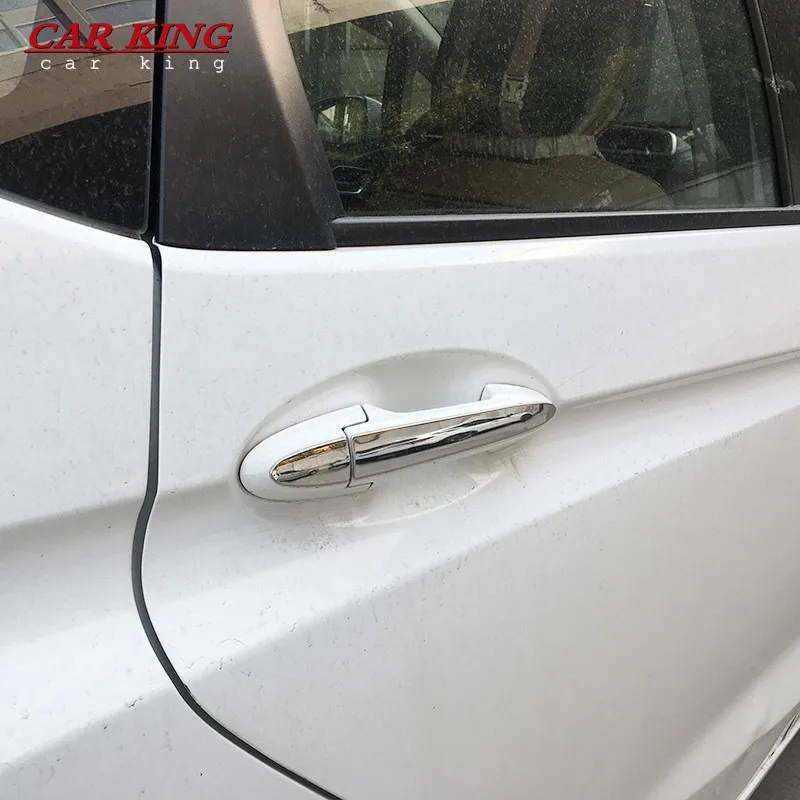 

For honda shuttle 2015 2016 2017 2018 2019 Stainless Steel Car Body Styling Cover Handrail Door Handle car accessories 8 pcs