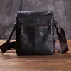 AETOO Mini men's bag, leather shoulder bag, carry-on casual stiletto bag, leather men's bag ► Photo 2/6