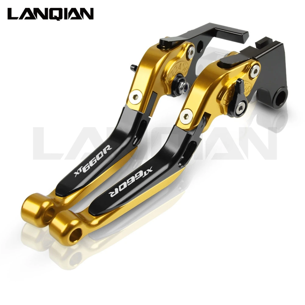 For Yamaha XT660R Motorcycle Adjustable Extendable Foldable Brake Clutch Levers 2004-2017 2014 2015 2016 CNC Accessories | Автомобили и