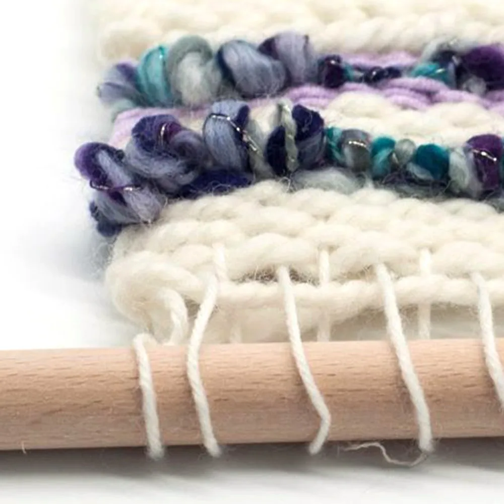 6 шт./компл. DIY украшения дома гобелен прочный Эвкалиптовый Стик гобелен тканые круглые деревянные палки Швейные аксессуары