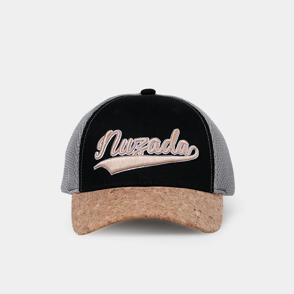 

Nuzada Lettered Embroidered Hip Hop Hat Spring And Summer Mesh Cloth Breathable Baseball Cap Men's Women's Cotton Hat