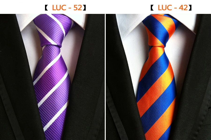 Gusleson модные шёлковые мужские галстуки дизайн шеи галстук 8 см в деловом стиле и в полоску Свадебные Галстуки для мужской формальный деловой вечерние Gravatas