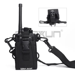 MSC 20E Portable Nylon Radio Pouch Carry Case Holster Holder for Motorola GP340 GP328 GP68 GP88 Baofeng UV5R UV 5R 82 888S 9R