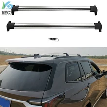 Автомобильные аксессуары Высокое качество винт установка алюминиевый сплав багажник на крышу Крест Бар для Cadillac XT6