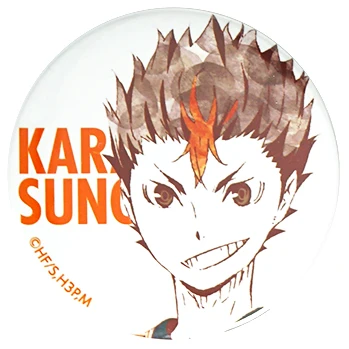 Haikyu! Значок аниме Shouyou Hinata kageyama tobio Sugawara Koshi Юу нишиноя Ямагути Тадаши металлический значок брошь булавки - Окраска металла: 07 Nishinoya Yuu