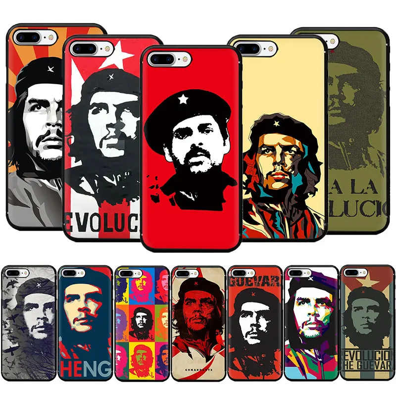 Мягкий силиконовый чехол для телефона EWAU Che Guevara iphone 12 Mini X XR XS 11 Pro Max SE 2020 5 5s 6 6s 7 8 plus