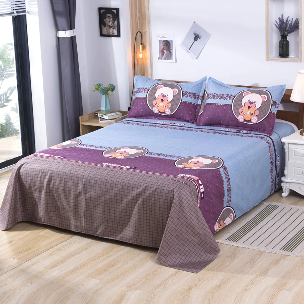 Комплект постельного белья 350x230 см, в полоску, в клетку, с геометрическим рисунком, простыня, полный комплект, покрывало для кровати King queen Tiwn Beding