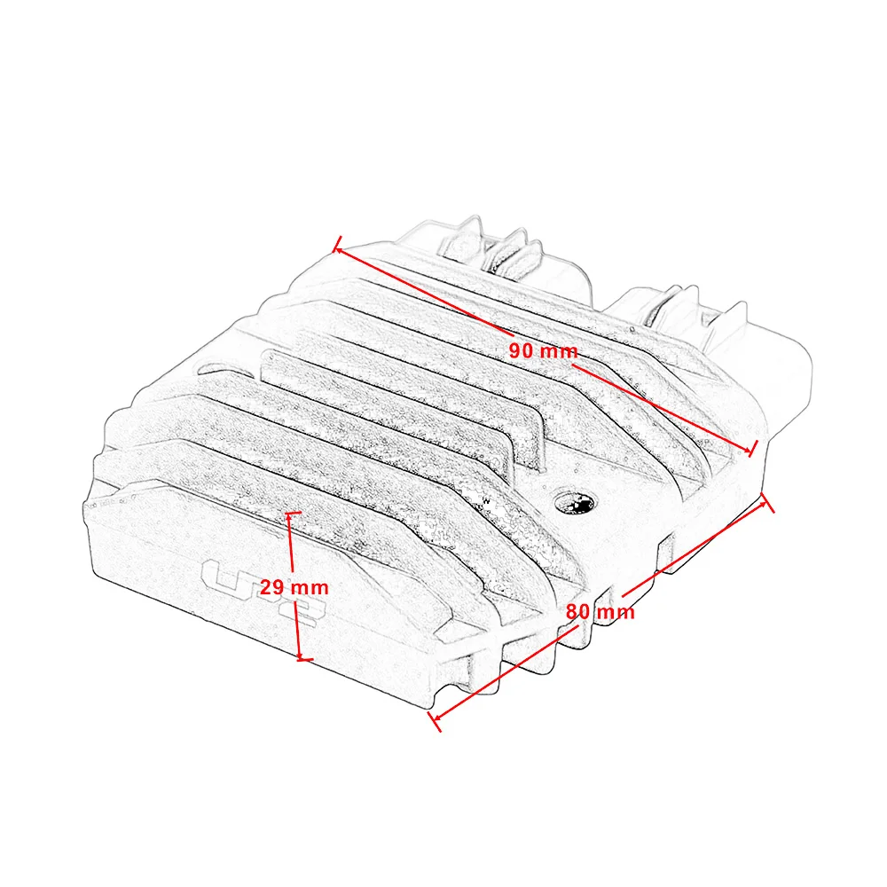 Выпрямитель мотоциклетный регулятор напряжения для Honda TRX500FE TRX500FM TRX500FA 05-14 для Kawasaki ZX-14R для NINJA ZX14R 12-13