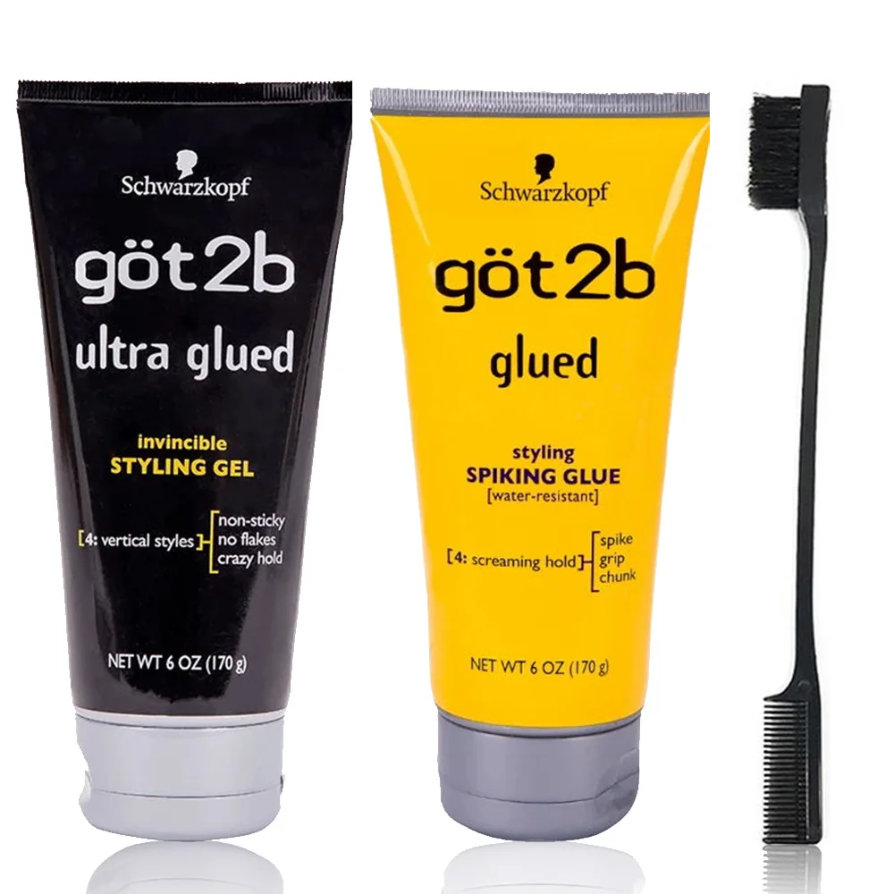 Got2b Glued Spray Waterproof Got2b Spray for Wigs Invincible Hair Styling  Gel Got2b Glue for Hair Non-sticky No Flakes 35g/170g