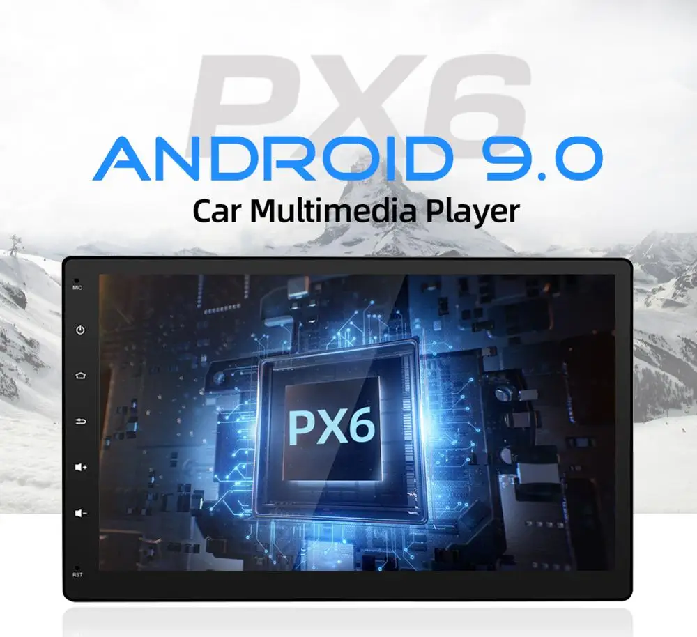 

2 Din Car Radio Player For Universal 4G RAM+64G ROM Bluetooth Wifi AUX Android 9.0 Car Multimedia Player