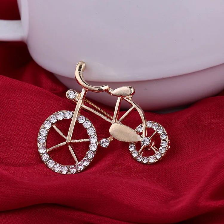 

Z69 New Style Fashion Hot Selling Bicycle Lovers Bicycle Brooch Corsage Cool Accessories Gift
