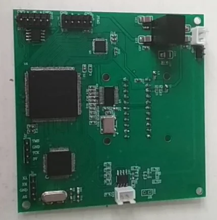 Линейный массив CCD TCD1209 последовательный порт STM32 FPGA плата измерения макетная