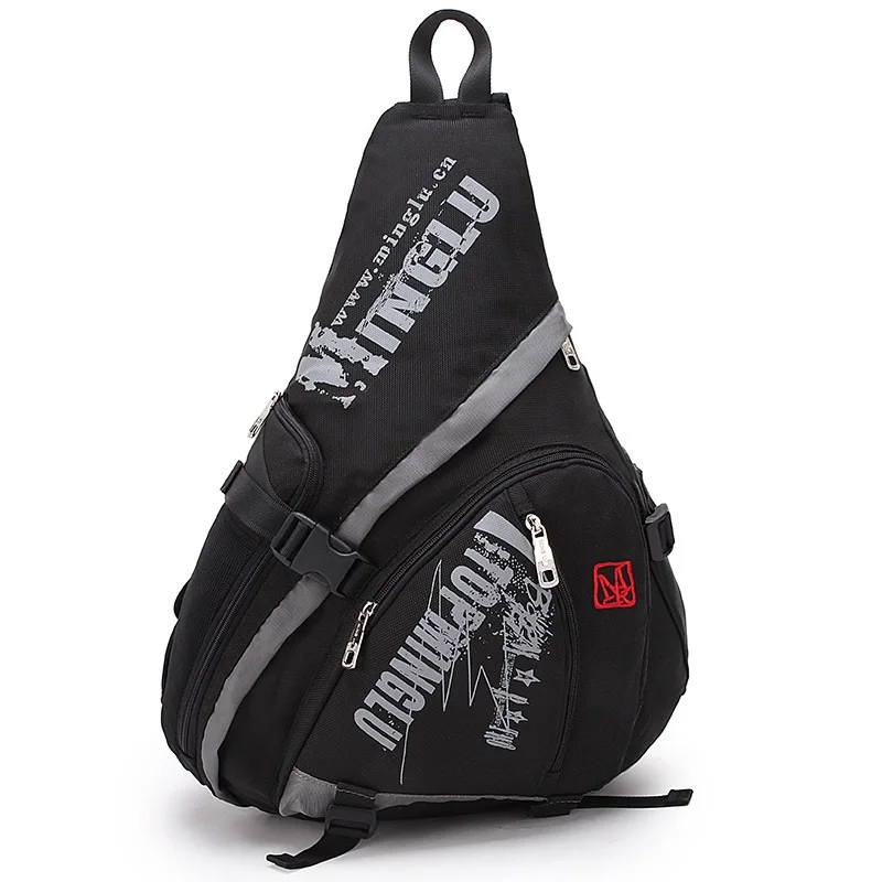 Triangular Men's Shoulder Bag And Women's Casual Korean-style Fashion Sports Backpack | Багаж и сумки