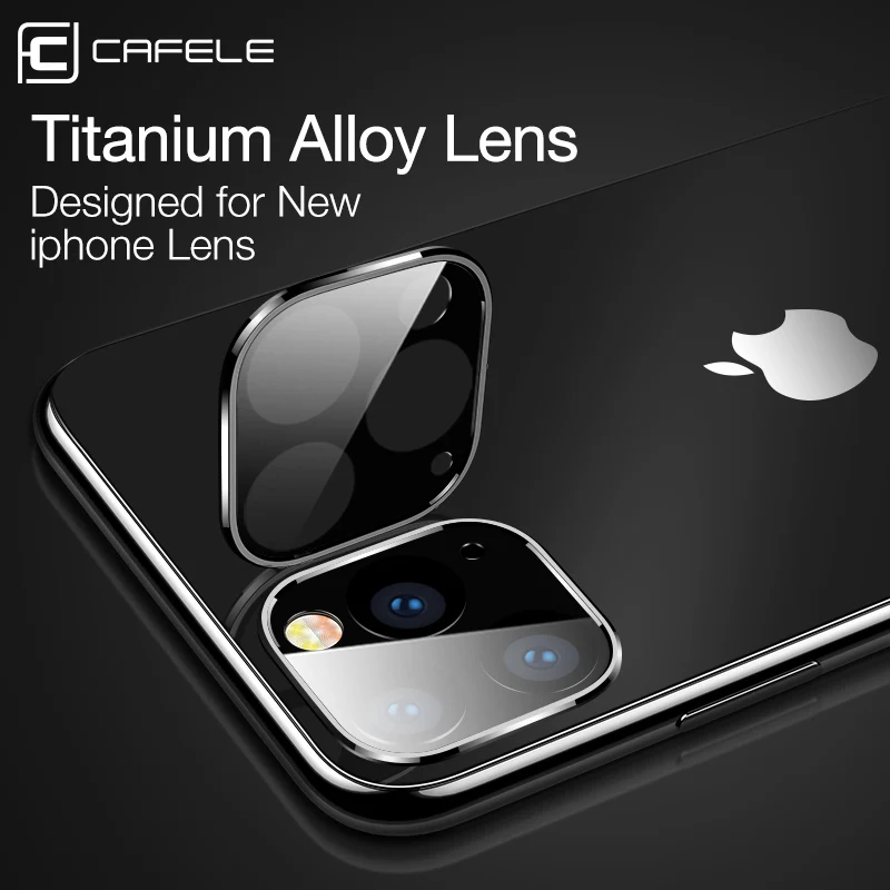  Cafele 2PCS Kamera Objektiv Protector Gehärtetem Glas für iPhone 11 pro max Ultra Dünne 9H Fest Sch