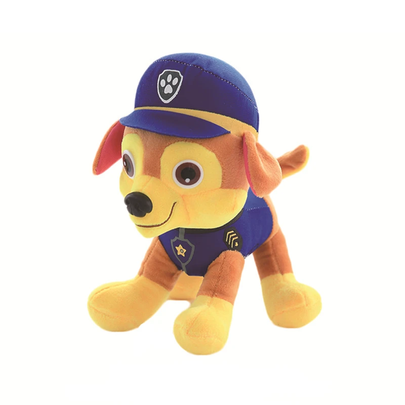 15CM Paw Patrol Cartoon Animal Stuffed Keychain Soft Plush Toys Model Patrols Toys Party Doll For 5