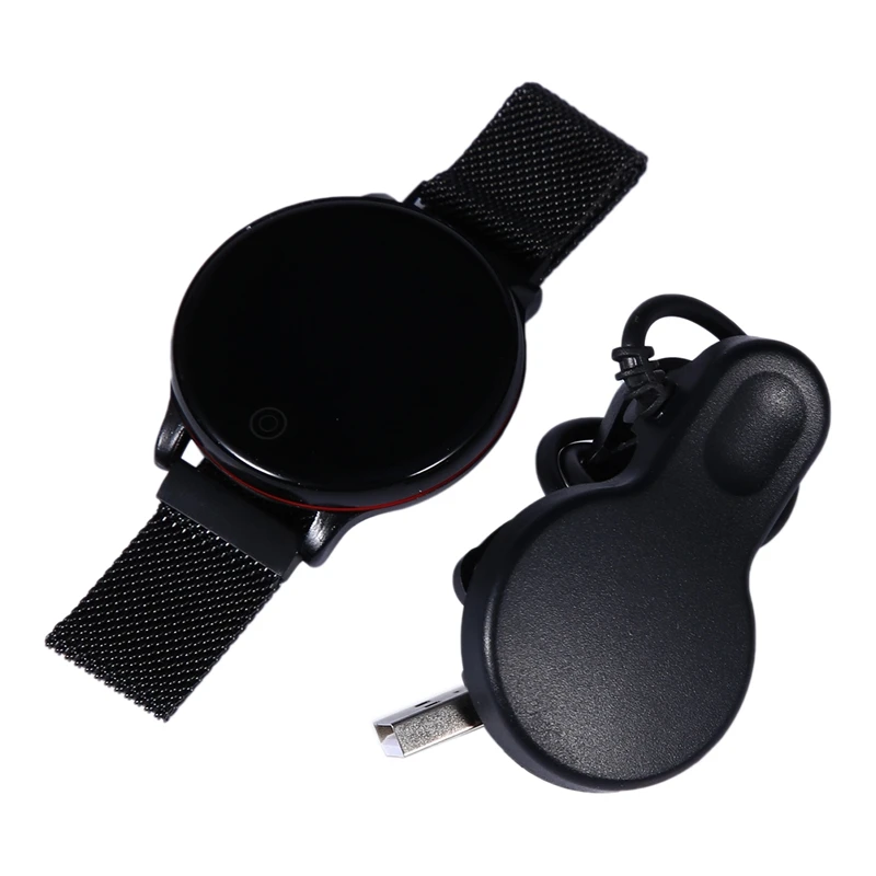 

ZL01 Smart Watch Full Contact Screen Sports Passometer Sleep Fitness Heart Rate Tracker Call Message Reminder Smart Wristband