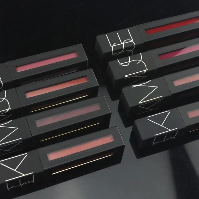 12 Colors Lip Gloss Waterproof Lasting Matte Liquid Lipstick Easy To Carry Nude Red Non-stick Cup Lip Tint Makeup