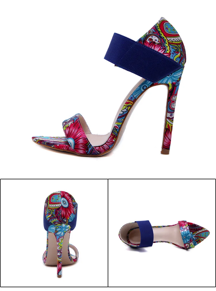 Aneikeh/ г. Новая Летняя обувь женские пикантные туфли D'Orsay на высоком каблуке из двух предметов женские вечерние туфли-лодочки на тонком каблуке с острым носком, с открытым носком, Размеры 35-42