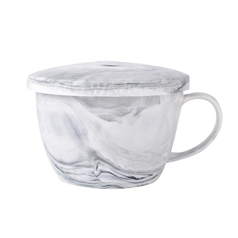 Новинка ins чашка для лапши быстрого приготовления tazas de ceramica creativas Европа чашки и кружка для молока кружка кофе большой забавный canecas divertidas