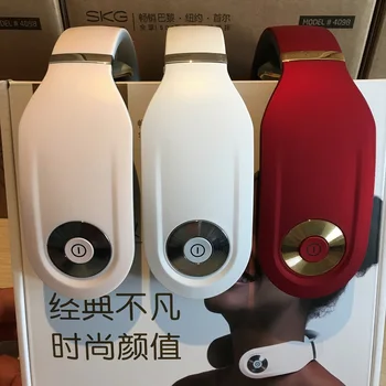 

SKG Cervical massager fashion and high quality CE FDA CB 2020 New portable Rechargeable Wireless Electric Neck Massager