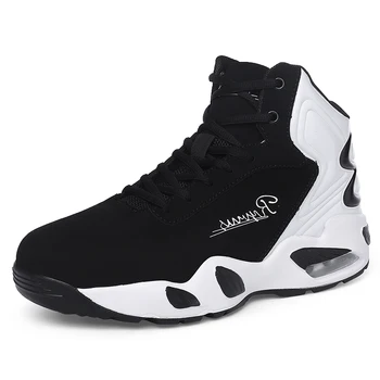 

Basketball Shoes for Men Cushioning Basketball Sneakers Men's High-top Outdoor Sports Sneakers Breathable Light Athletic Shoes