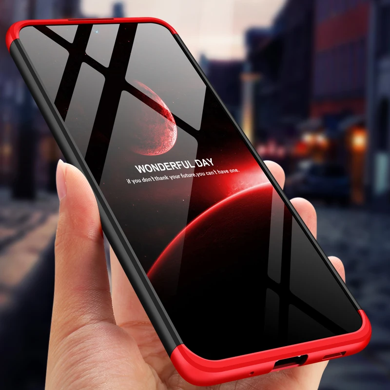 Для samsung S20 чехол 360 полная защита 3 в 1 ультра тонкий матовый Жесткий PC задняя