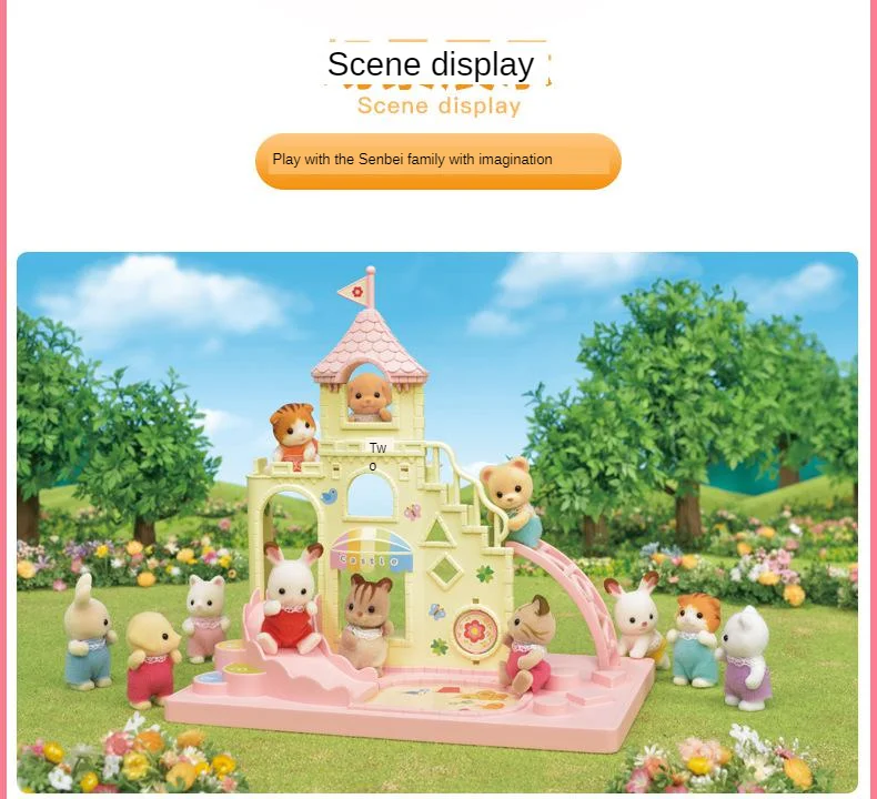 Sylvanian Families игрушка Sylvanian Families детский сад мини замок игровой дом для девочек эмуляция игрушки 5319