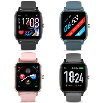 

IP67 Waterproof Fitness Tracker Bracelet Body Temperature Monitoring Heart Rate Blood Pressure Monitor Smart Watch