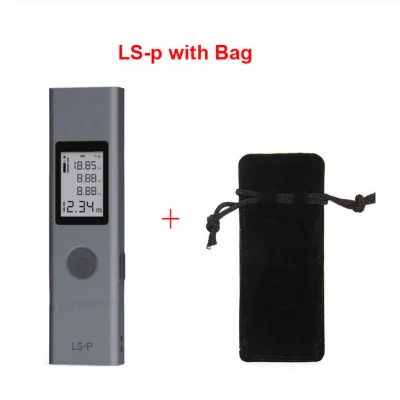 LS-P with bag Xiaomi Mijia Tuka лазерный дальномер 40 м LS-P Портативный USB зарядное устройство высокая точность измерения - Цвет: LS-P with bag