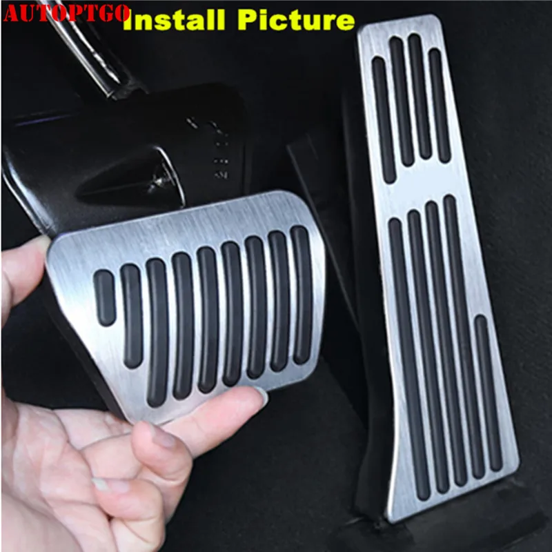 

Aluminium + Rubber Car Styling Foot Gas Brake Pedal Pad Cover Kit For Bmw 3 4 5 6 7 X1 X3 X5 X6 X7 M Z X I B5 B6 B7 IIIM Series