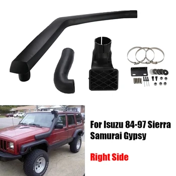 

Right Side Car Air Intake Snorkel Kit For Isuzu Sierra Samurai Gypsy 84-97 S5051A ABS Plastic Air Intakes Parts Auto Accessories