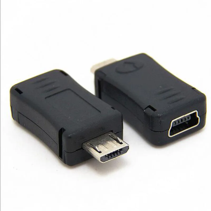 Micro USB Мужской к Mini usb Женский Конвертер Разъем синхронизированный для передачи данных зарядное устройство адаптер для микро планшетов телефонов мини usb кабель
