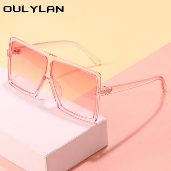

Oulylan Oversized kids Sunglasses Girls Boys Vintage Brand Designer Sun Glasses Big Frame Sunglass Children Gradient Lens Shades