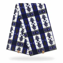 Электрический вентилятор африканская вощеная ткань принтом высокого качества африканская Нигерия Анкара настоящий голландский воск швейная ткань