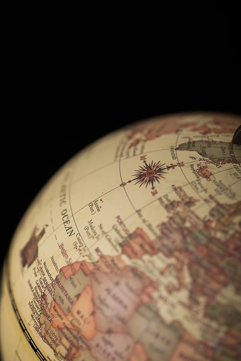 Tanie Retro Globe Home Decoration mapa świata sklep