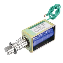 Uxcell XRN-1564T DC 12 В 60N 10 мм нажимной тип открытой рамки Электромагнит