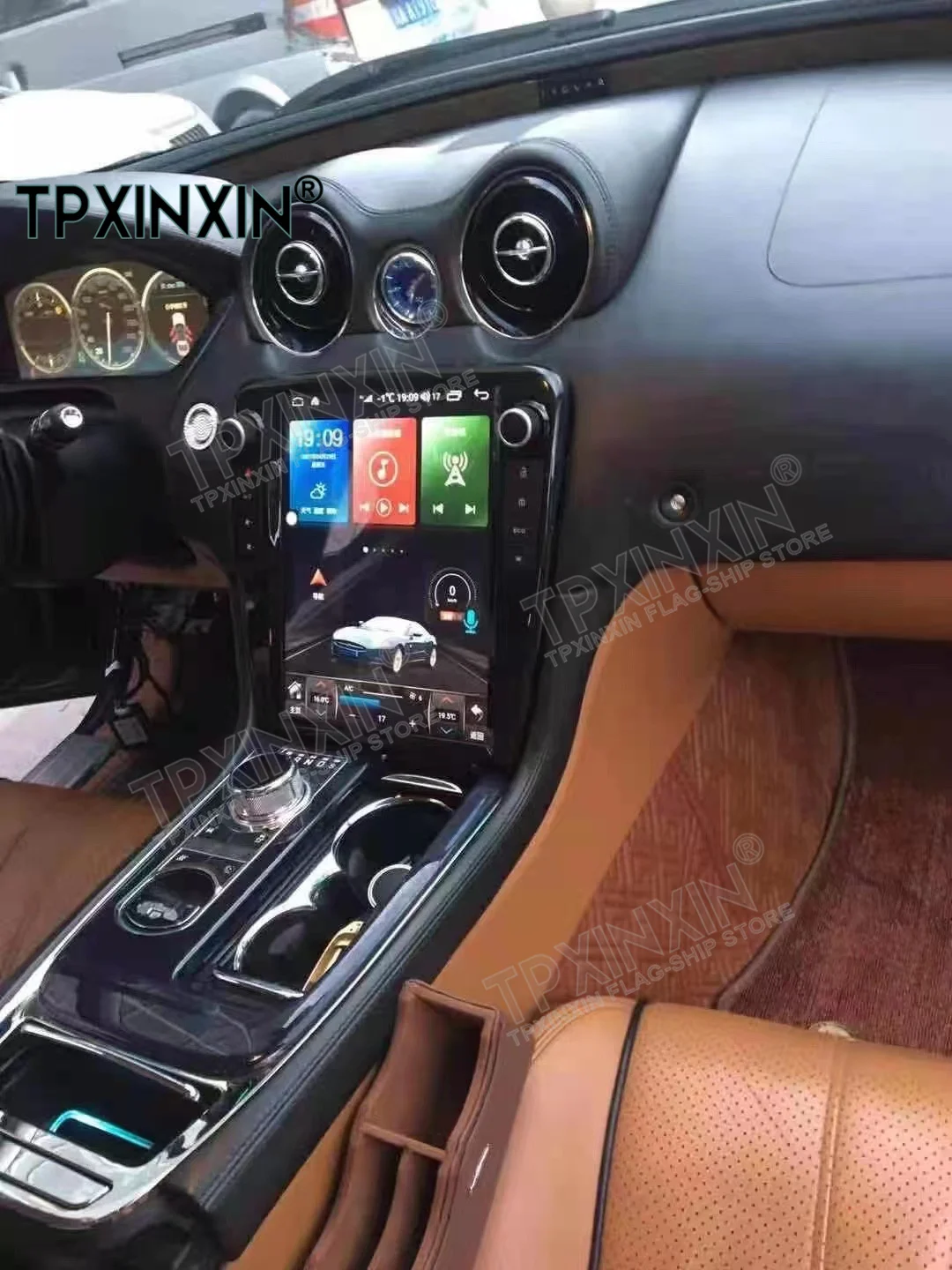 

for Jaguar XJ XJL 2010 - 2018 Radio Tape Recorder 2Din Android Tesla Screen Stereo Autoradio Central Multimidia Car Video Player