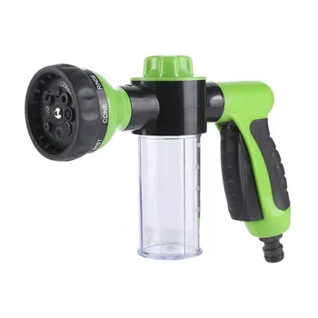 

New high pressure Car Wash nozzle spray car wash foam green water gun portable durable garden sprayer WF926