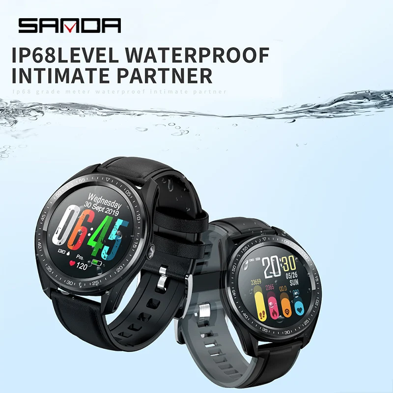 SANDA Magic Women Smart watch Heart Rate Blood oxygen Sport Bluetooth Men Fitness Trakcer CW56 Smartwatch For Android IOS phone