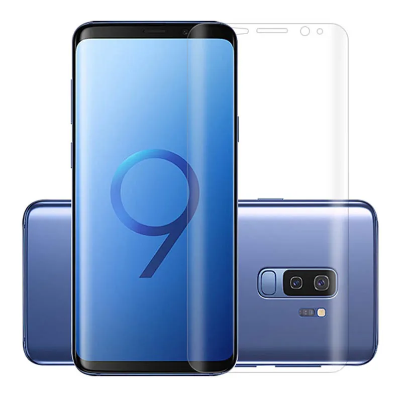 3D Nano мягкая защитная пленка для Samsung Galaxy S9 S8 Plus полное покрытие Защитная S7 Edge не