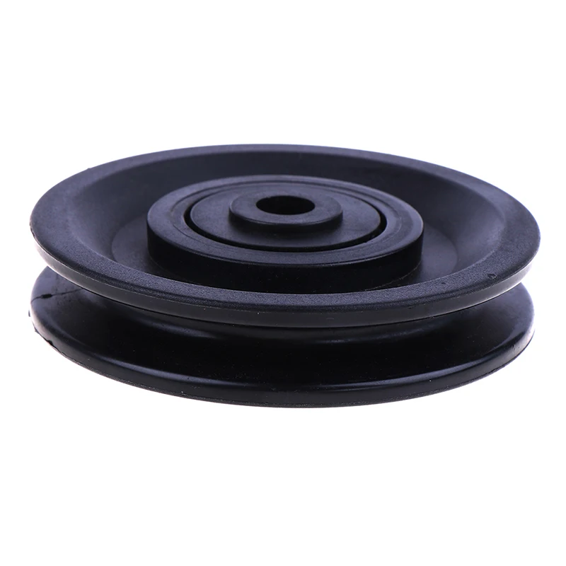90mm Wearproof Nylon Bearing Pulley Wheel Cable Gym Universal Fitness Equipment Part High Quality Bearing Pulley Gym Pulley Attachments Fitness Equipment Accessories