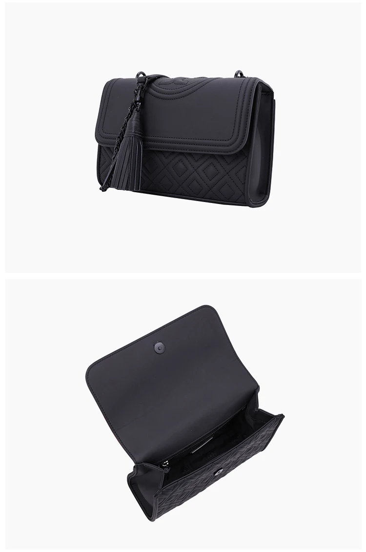 Аутентичные оригинальные и брендовые новые роскошные Tory Burch Флеминг матовые маленькие сумки на плечо для женщин 39927