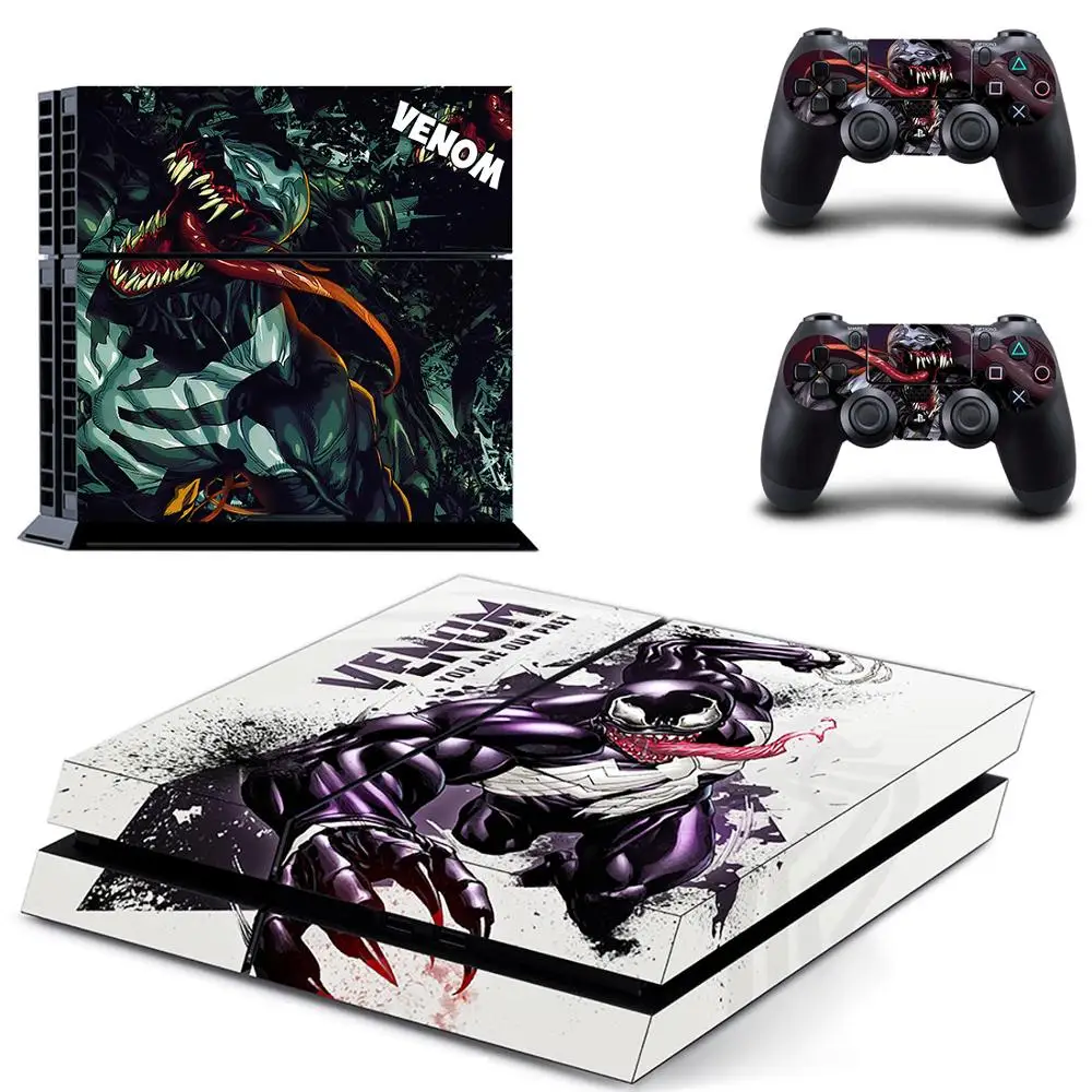 Наклейка для PS4 пластырь с ядом PS 4 стикер игровая станция 4 виниловые наклейки Pegatinas Adesivo для консоли playstation 4 и 2 контроллера