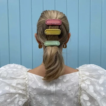 

Hair Jewelry Boho Letter Barrettes Charm Pink Hair Pins and Clips Headwear Headwear for Women Kids Girls Gift Wedding Party