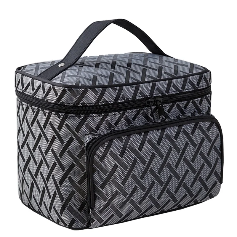

New Cosmetic Bag Fashion Zipper Cosmetic Box Large Capacity Storage Travel Toiletry Makeup Bags SZL8061