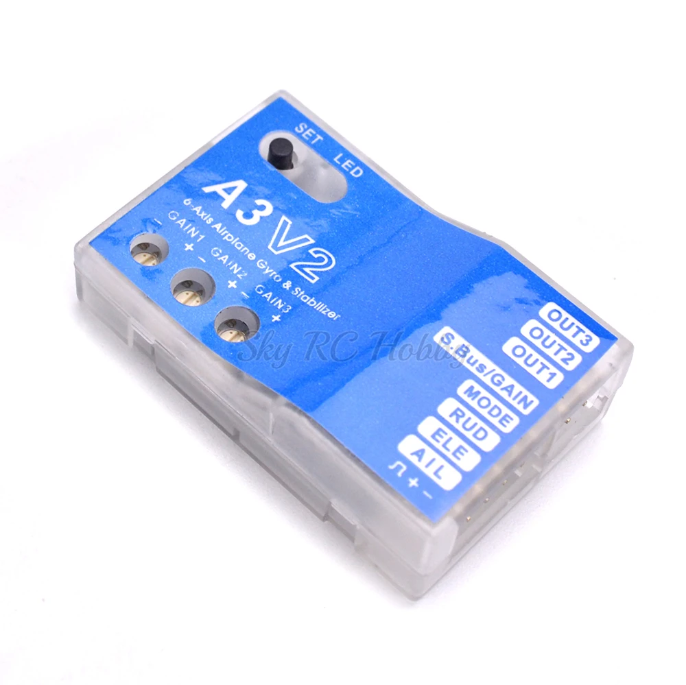 A3 V2 Aeroplane Flight Controller Stabilizer for RC Airplane Fixed-wing Fixed wing Copter (3)