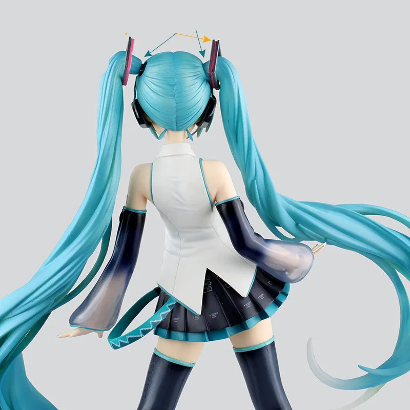 Японское аниме в коробке Snow Hatsune Miku Vocaloid 3 Ver. 42 см фигурка модель 1:4 кукла