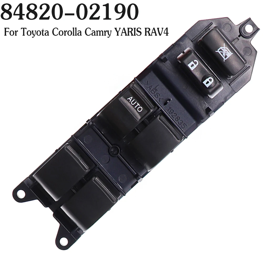 Power Window Switch For Toyota Corolla Camry YARIS RAV4 Front Left 